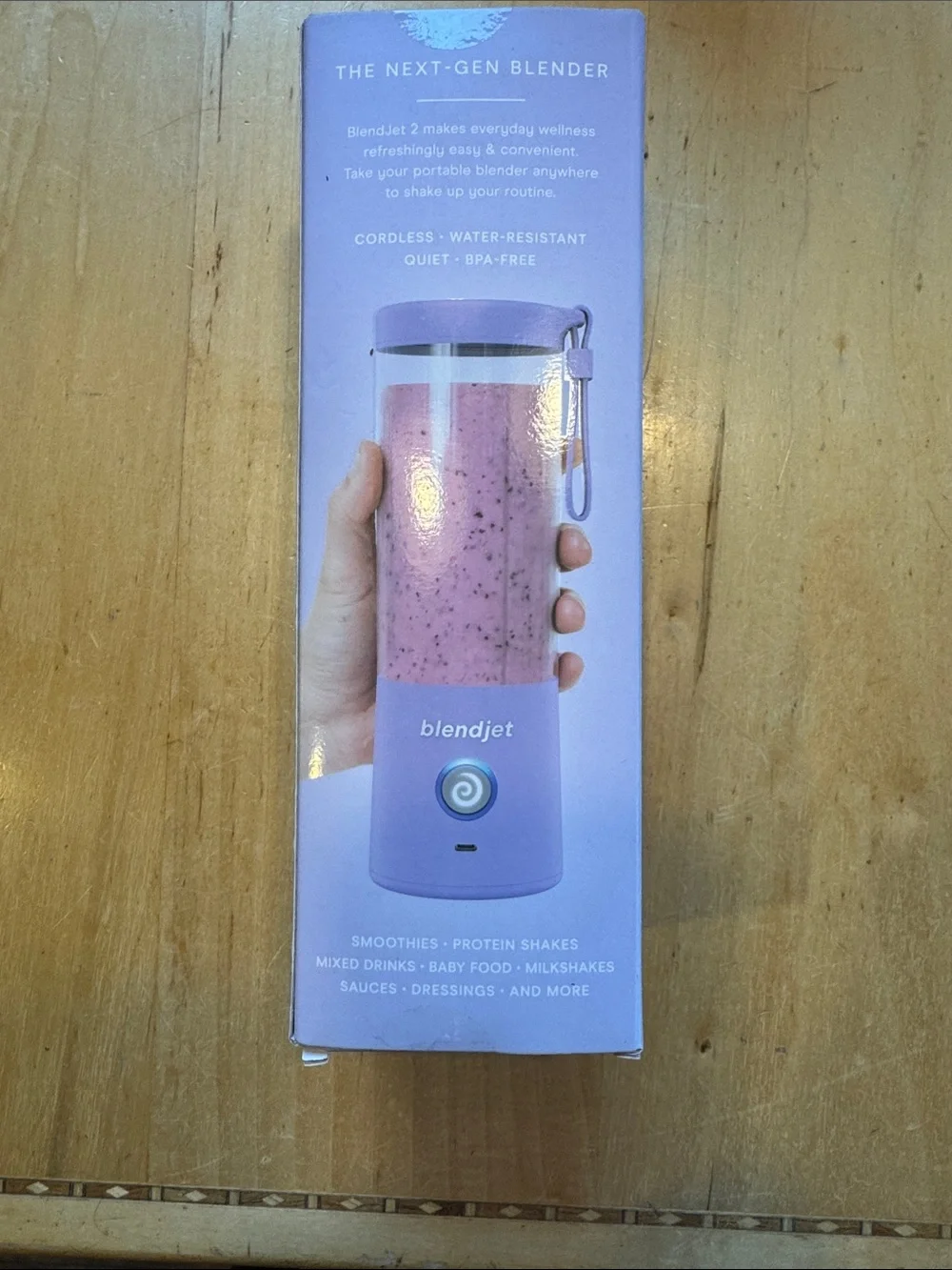 blendjet Portable Blender in Lavender - Cordless Smoothie Maker